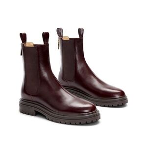 Bared Footwear Dark Brown/Burgundy Chelsea Boots